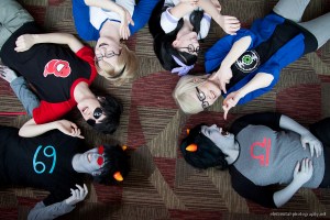 Some awesome Homestuck cosplay.