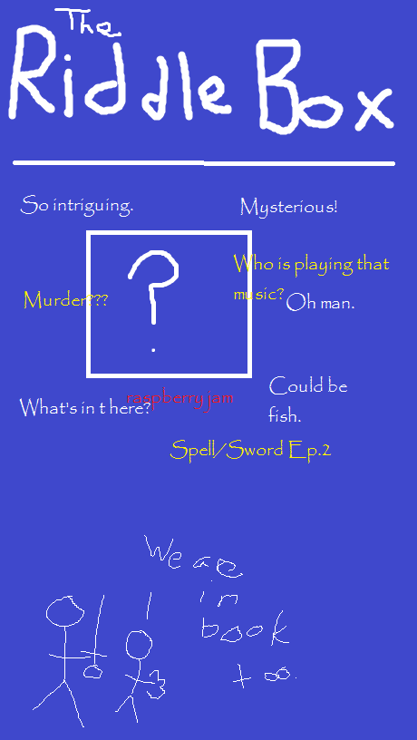 Cover Illustration Reveal! - The Riddle Box