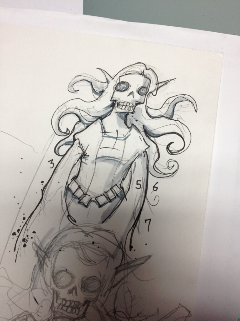 Design Sketch - Mike Groves @poopbird